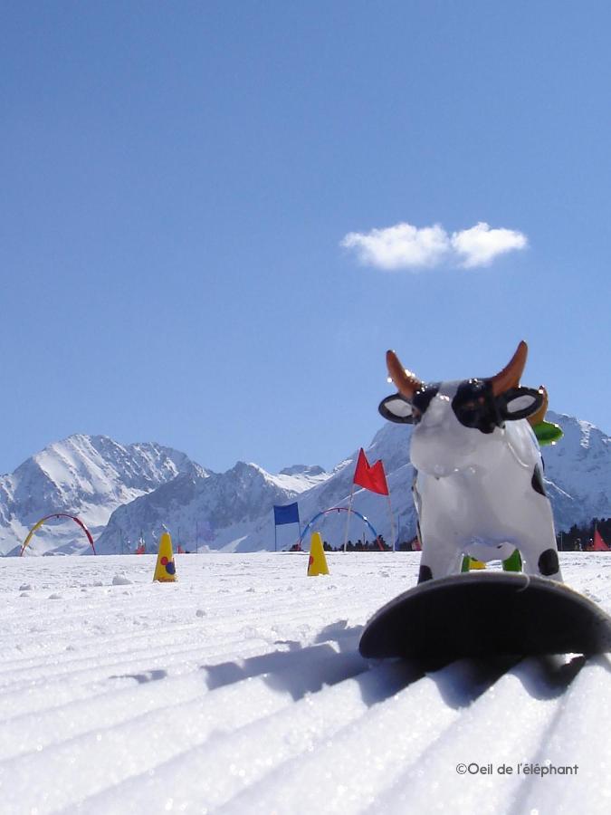 Belle Sayette - A 200M Des Pistes - Pour 8 Personnes Lägenhet Génos Exteriör bild